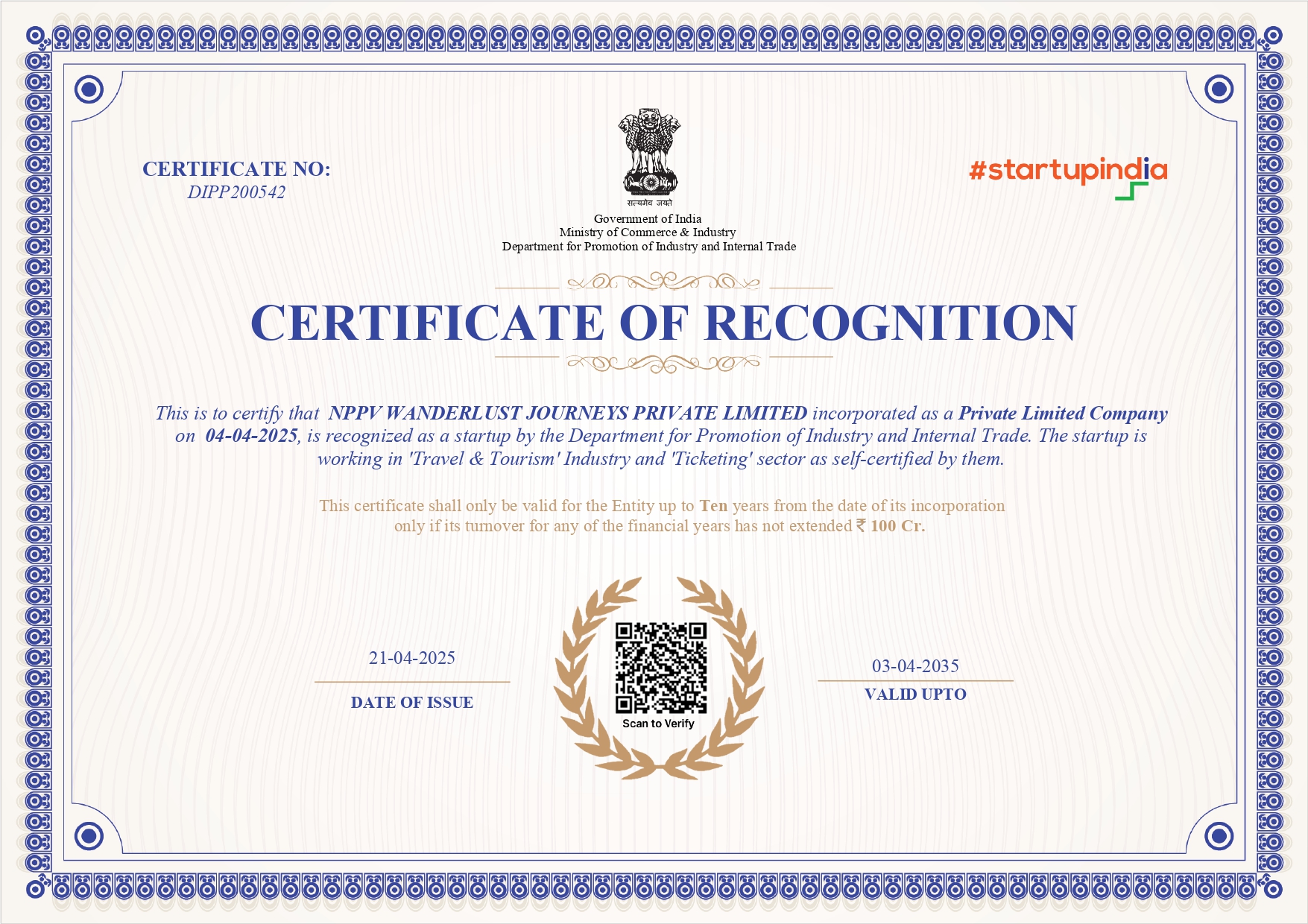 SIC-NPPV WANDERLUST JOURNEYS